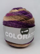 Colorato Aktion - Mørk Pink-Grå-Violet-Umbra- lys Beige