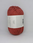 Alpakka - Mørk terrakotta