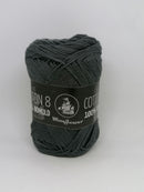 Mørk grå 8/4 bomuld