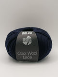 Cool  Wool Lace - Natblå