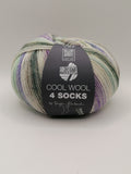 Cool Wool 4 Socks - Natur-turkis-Vanilje
