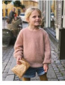Novice Sweater Junior - Mohair edition - PetiteKnit opskrift