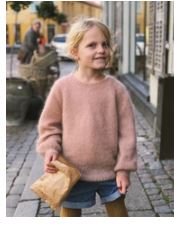 Novice Sweater Junior - Mohair edition PetiteKnit opskrift