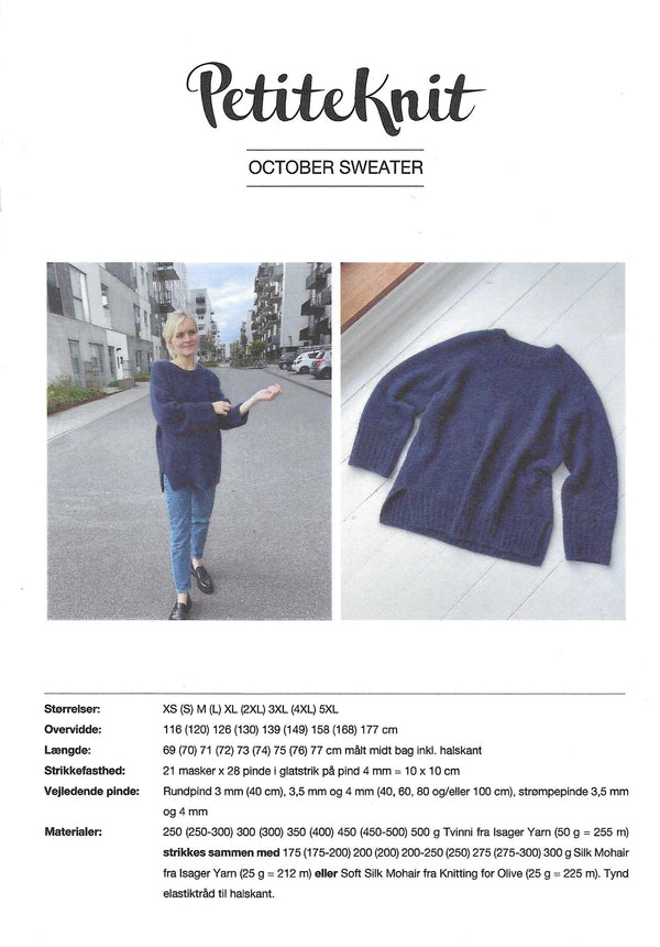 October Sweater - PetiteKnit opskrift