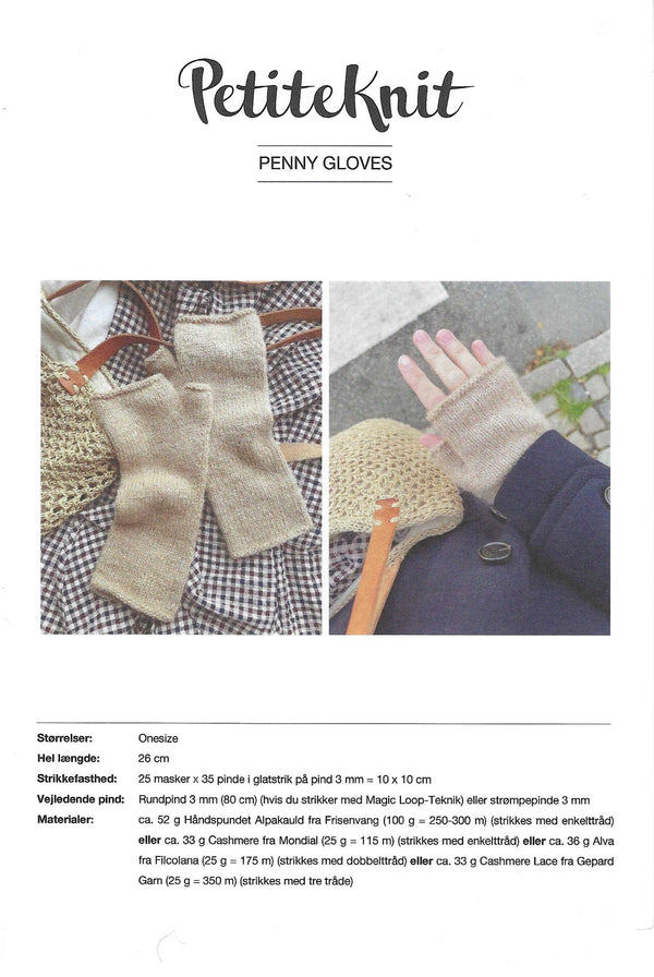 Penny Gloves - PetiteKnit opskrift