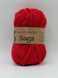 Saga . rød