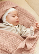 Sandnes Opskrift / 2406 Babytæpper/ Nr. 2 Sommerfugl Tæppe