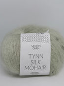 Salt og Peber tweed Tynn Silk Mohair