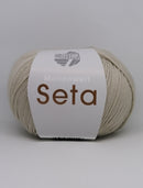 Meilenweit 100 Seta - Fabriksinformation: Lana Grossa, Ingolstädter Str. 86, 85080 Gaimersheim, Germany - office@lanagrossa.de
