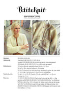 September Jakke - PetiteKnit opskrift
