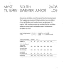 Sandnes ENKELT opskrift - 2408-03 South Sweater Junior