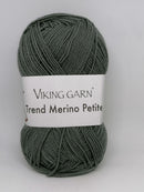 Støvet grøn Trend merino Petite