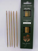 Strømpepinde  træ Knitpro Buche - 15 CM (KORTE)