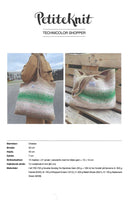 Technicolor Shopper - PetiteKnit opskrift
