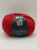 Cool Wool Lace - Vinrød