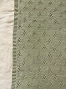 Sandnes Opskrift / 2406 Babytæpper/ Nr. 5 Kløvertæppe