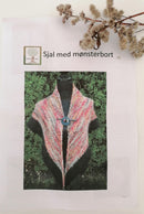 Strikkekit til sjal med mønsterbort