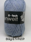 Meilenweit 8-fach 150g - Fabriksinformation: Lana Grossa, Ingolstädter Str. 86, 85080 Gaimersheim, Germany - office@lanagrossa.de