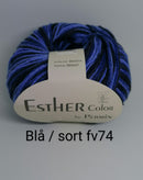 Esther Color - Blå-sort