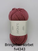 Bringebærsorbet Sunday