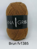 Meilenweit 50 g - Fabriksinformation: Lana Grossa, Ingolstädter Str. 86, 85080 Gaimersheim, Germany - office@lanagrossa.de