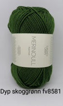 Merinoull - Dypskovgrøn