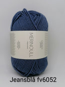 Merinoull - Jeans blå