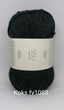 Sisu -Fabriksinformation: Sandnes Garn, Kvernelandsveien 126, Foss Eikeland, 4323 Sandnes, Norge - post@sandnesgarn.no