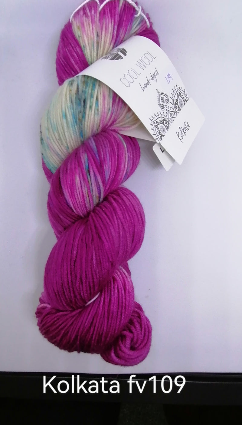 Cool Wool hand-dyed