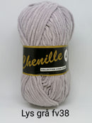 Chenille 4 lys grå