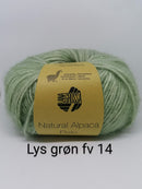 Natural Alpaca Pelo - Lysgrøn