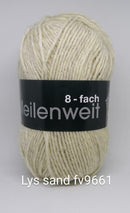 Meilenweit 8-fach 100g - Fabriksinformation: Lana Grossa, Ingolstädter Str. 86, 85080 Gaimersheim, Germany - office@lanagrossa.de