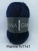 Meilenweit 50 g - Fabriksinformation: Lana Grossa, Ingolstädter Str. 86, 85080 Gaimersheim, Germany - office@lanagrossa.de