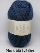 Mørk blå Fritidsgarn