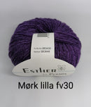 Esther mørk lilla