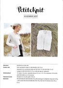 November Vest - PetiteKnit opskrift