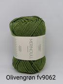 Merinoull - Olivengrøn