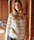 Lana Grossa opskrift - Natural Alpaca Pelo - Bluse med lange ærmer