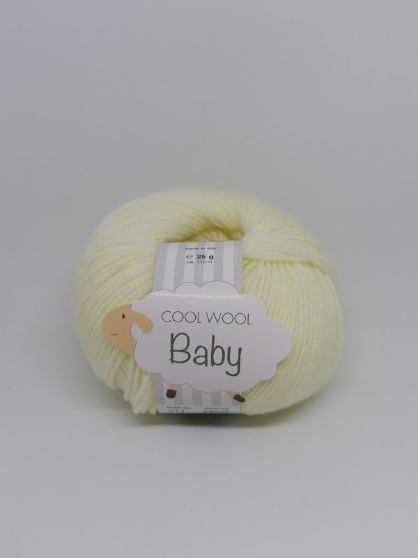 Cool Wool Baby 25g - Fabriksinformation: Lana Grossa, Ingolstädter Str. 86, 85080 Gaimersheim, Germany - office@lanagrossa.de