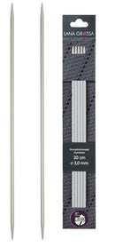 Strømpepinde 15 cm Aluminium